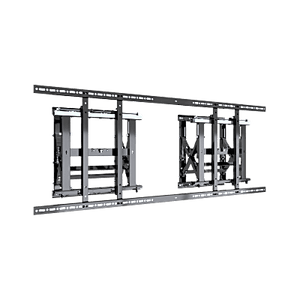 Soporte Estructural Modular para Pantallas | Altura Ajustable de 200 mm a 1600 mm | Ancho 600 mm | Profundidad 134 mm a 300 mm | Diseño Metálico| Comp