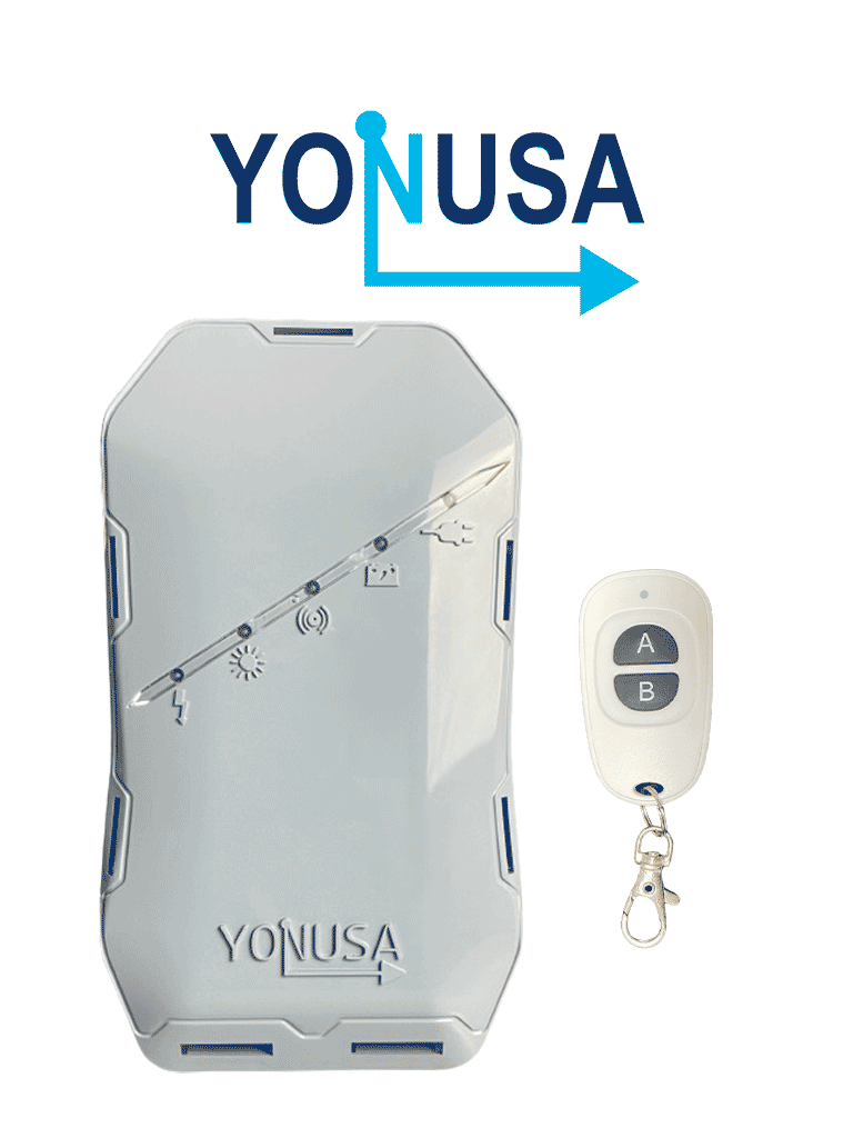 Energizador Yonusa HS para Cerco Eléctrico, 500m Lineales, Control Remoto