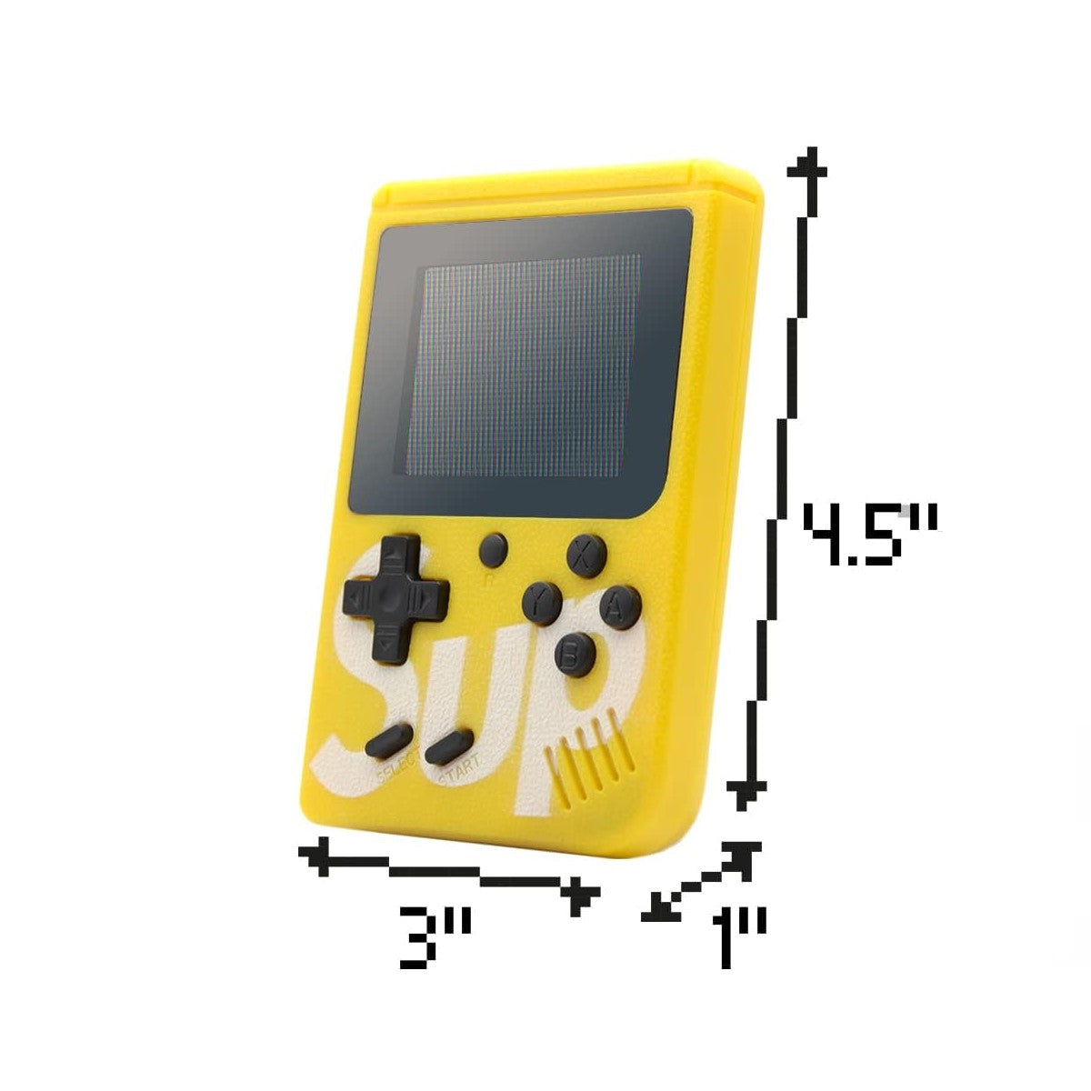 Consola Mini Game Box 400 en 1, Control Amarillo, HDMI, 4K, USB-C