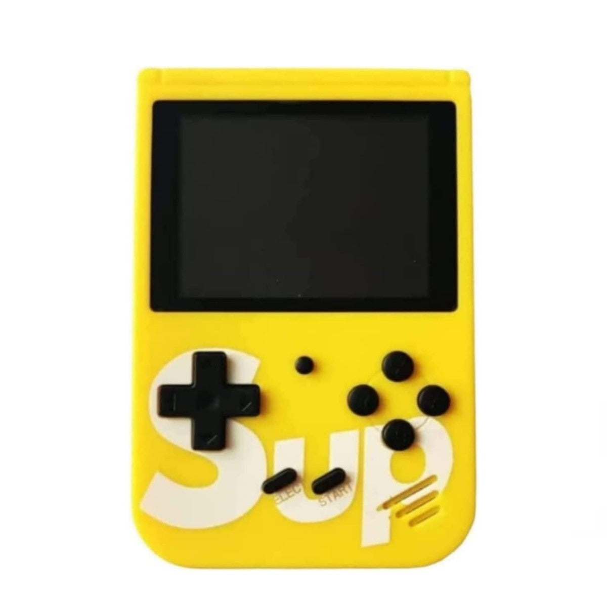 Consola Mini Game Box 400 en 1, Control Amarillo, HDMI, 4K, USB-C