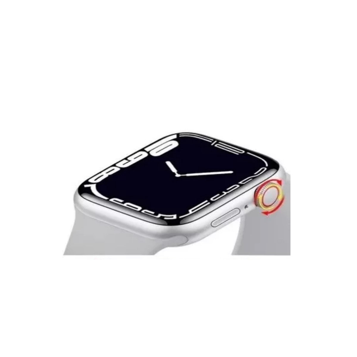 Smartwatch T200 Plus Plata, Pantalla Táctil 1.3", Monitoreo de Ritmo Cardíaco, Resistente al Agua