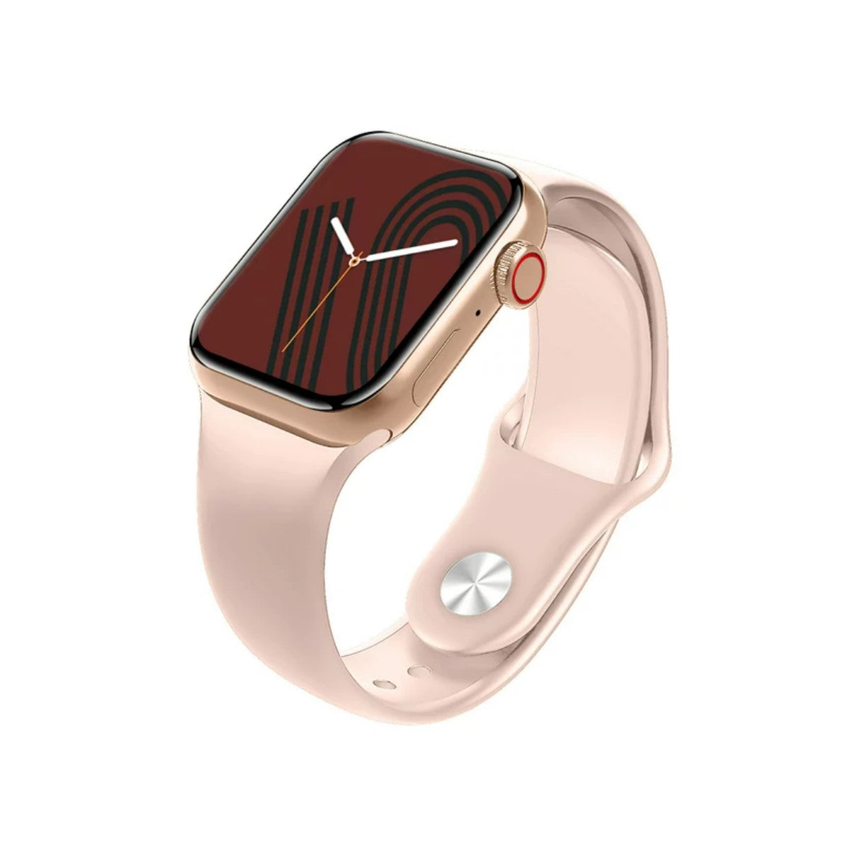 Smartwatch M7 Pro Rosa, Pantalla Táctil 1.3", Resistente al Agua IP68, Monitor de Ritmo Cardíaco