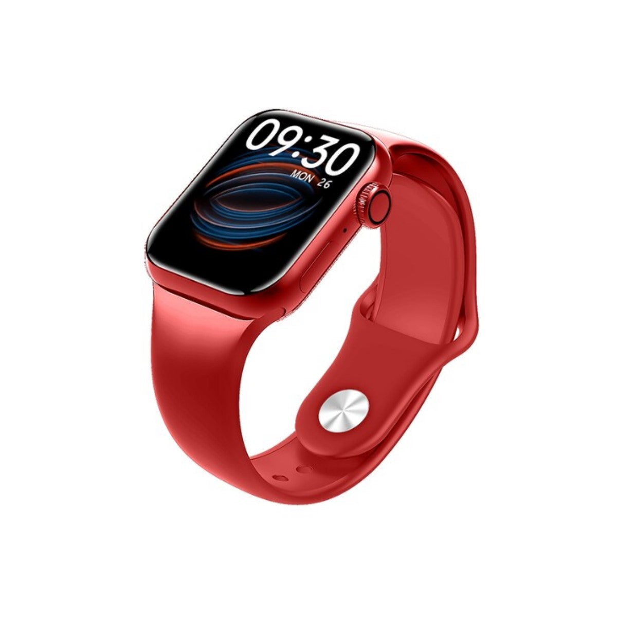 Smartwatch M7 Pro Rojo, Pantalla Táctil 1.3", Monitor de Ritmo Cardíaco, Resistente al Agua 5ATM