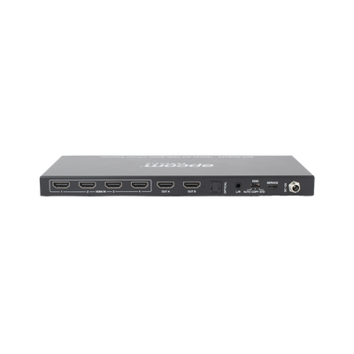 Matricial HDMI | 4x2 | 4K2K@60Hz | HDR | YCbCr 4:4:4 | EDID Auto | Extractor de Audio | Salida de audio análoga y digitalizados | HDCP 2.2 | 18 Gbps