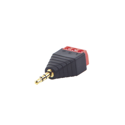 Epcom Proaudio Conector de audio / 3.5mm macho estéreo / Terminal de tornillo 3 pines EP-CON35