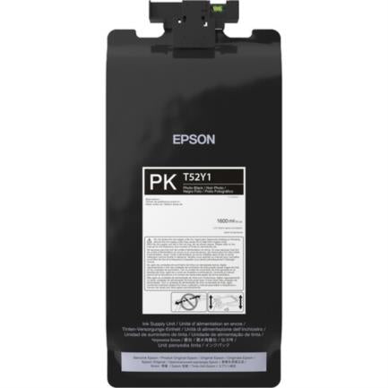 Tinta Epson UltraChrome XD3 Alta Capacidad 1.6L Negro Foto, Resistente al Agua, Secado Rápido