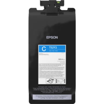 Tinta Epson UltraChrome T52Y XD3 1.6L Cian Alta Capacidad