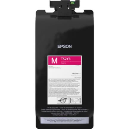 Tinta Epson UltraChrome T52Y XD3 1.6L Magenta Alta Capacidad