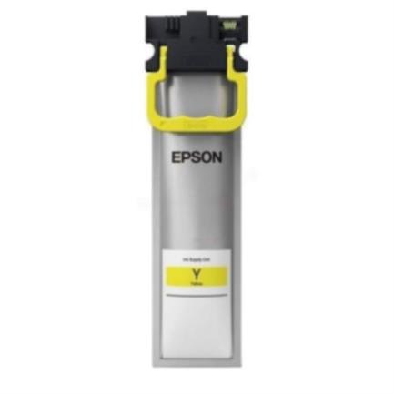 Tinta Epson WorkForce 39ml WF C5310/C5390/C5810/C5890 Color Amarillo, Alta Capacidad, Alta Calidad de Impresión