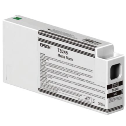 Tinta Epson UltraChrome HD 350 ml Color Negro Mate, Impresión Duradera y Profesional
