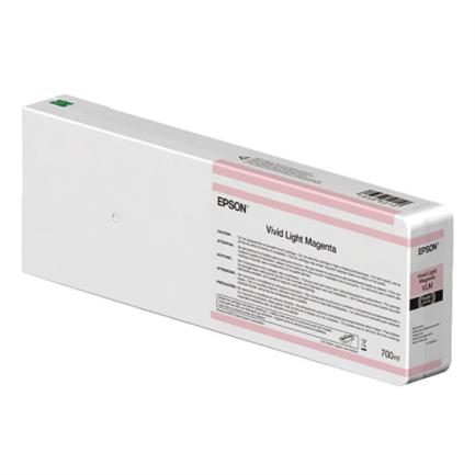Tinta Epson UltraChrome HD 700 ml Color Magenta Claro para Impresoras de Gran Formato