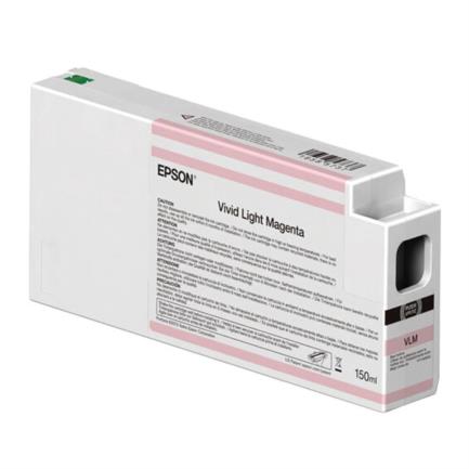 Tinta Epson UltraChrome HD 150 ml Color Magenta Claro, Impresoras Epson SureColor T3000/T5000/T7000