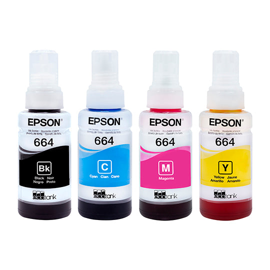 Epson - T664520-4 - Ink tank - Color - Pack full set L120 L