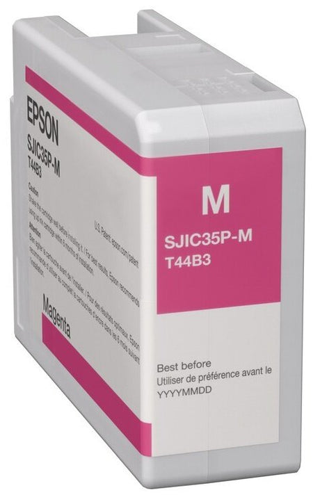 Cartucho De Tinta Epson Sjic35P Colorworks C6500/6000 Color Magenta - C13T44B320 FullOffice.com