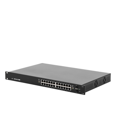 Ubiquiti ES-24-250W switch Gestionado L2/L3 Gigabit Ethernet (10/100/1000) Energía sobre Ethernet (PoE) 1U Negro