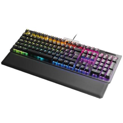Teclado Gamer EVGA Z15 RGB Switch Clicky Speed Bronze Alámbrico Magnético Negro