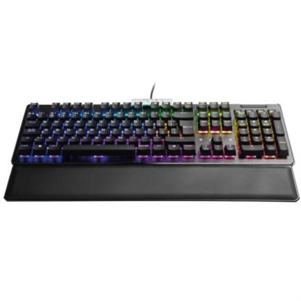 Teclado Gamer EVGA Z15 RGB Switch Clicky Speed Bronze Alámbrico Magnético Negro