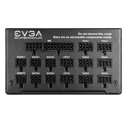 FUENTE DE PODER EVGA 1300W PLUS GOLD SUPERNOVA, 80 PLUS, FULL MODULAR, 135MM FAN, 10 AÑOS DE GARANTÍA