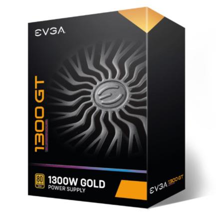 FUENTE DE PODER EVGA 1300W PLUS GOLD SUPERNOVA, 80 PLUS, FULL MODULAR, 135MM FAN, 10 AÑOS DE GARANTÍA