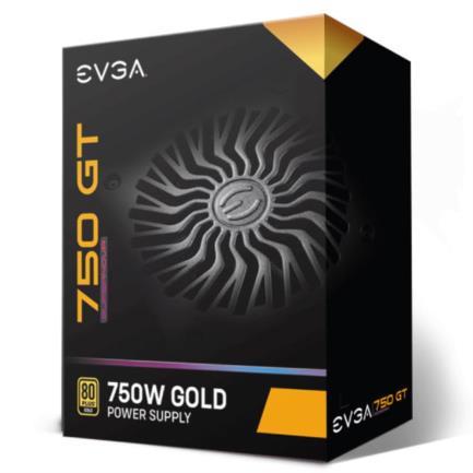 Fuente de Poder EVGA SuperNova 750W GT 80 Plus Gold ATX Modular 24 pin Fan 135mm