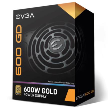 FUENTE DE PODER EVGA 100-GD-0600-V1 80 PLUS, 600W, Certificación 80 Plus, Modular