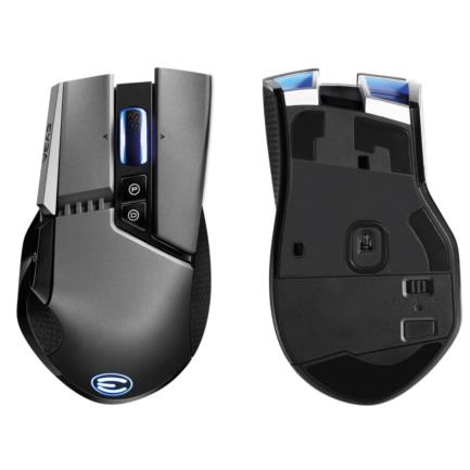 Mouse Gamer EVGA Optico X20 Inalambrico Bluetooth USB-A 16000DPI Negro con 6 Botones Programables