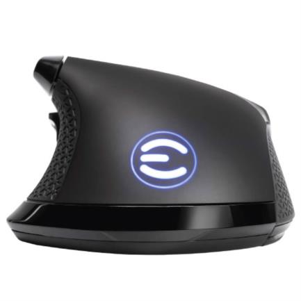 Mouse Gamer EVGA X20 Ergonómico Optico RGB 16000 DPI 10 Botones Inalámbrico Bluetooth USB Tipo A Negro