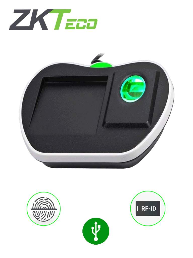 Enrolador de Huella Digital ZK ZK8500RID, Tarjetas ID 125Khz, USB