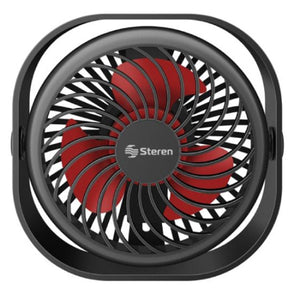 Steren FAN-120 ventilador Negro