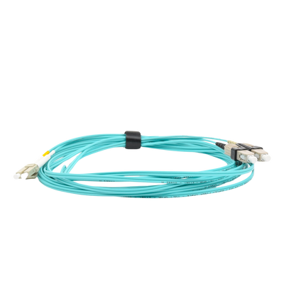 FJ2-LCSC5L-05AQ - Siemon Jumper de Fibra Óptica / Multimodo 50/125 OM3 / LC-SC Duplex FJ2-LCSC5L-05AQ