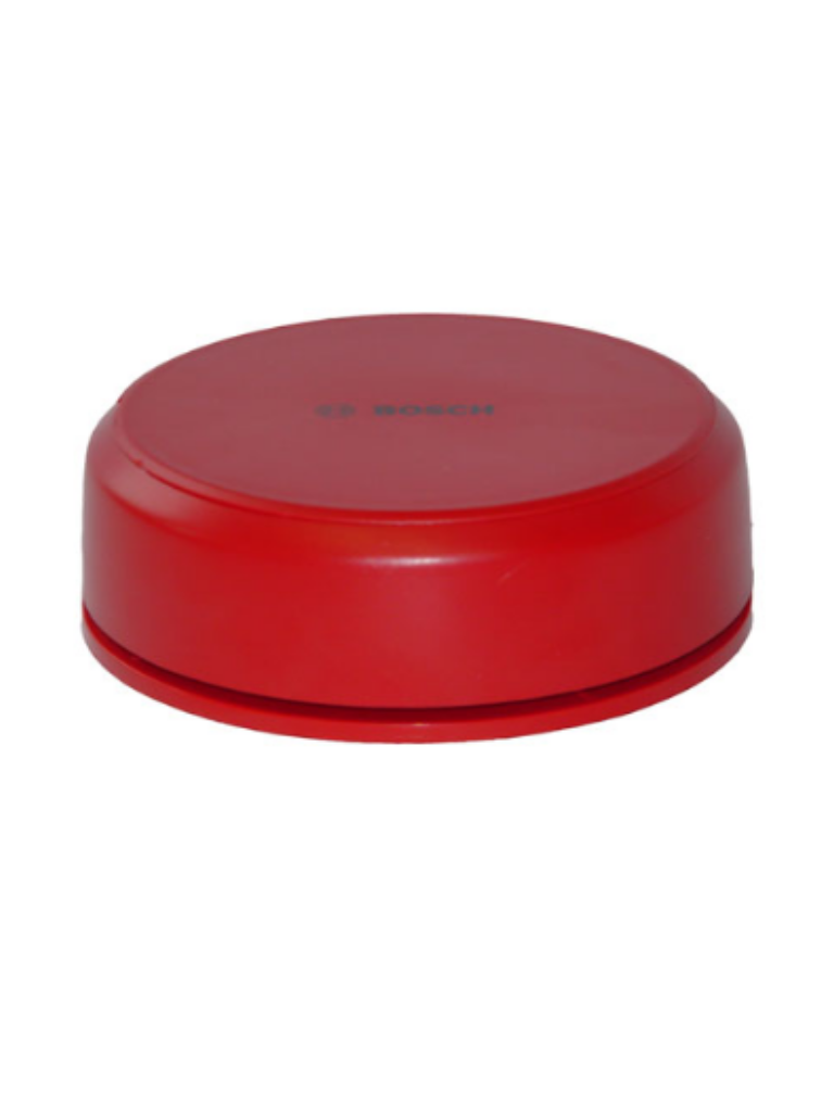 Sirena para Interior Bosch FNM420ABSRD, Base, Color Rojo, Compatible con Sistema de Seguridad