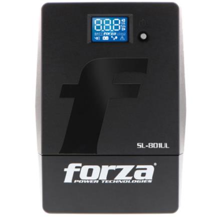 UPS Inteligente Interactivo Forza SL-801UL, 800VA/480W, LCD Táctil, Torre, 120V