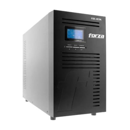 Forza Power Technologies FDC-103K sistema de alimentación ininterrumpida (UPS) Doble conversión (en línea) 3 kVA 3000 W 9 salidas AC