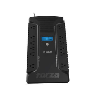 Forza Power Technologies HT-650LCD sistema de alimentación ininterrumpida (UPS) Línea interactiva 0.65 kVA 390 W 12 salidas AC
