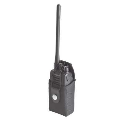 FSM-PRO - Syscom Funda para Radio Portátil / Nylon Reforzado / Broche Frontal y Correa FSM-PRO