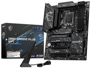 Placa Base MSI Z890 GAMING PLUS WIFI, DDR5 6400, 9200 MHz, Wi-Fi 7, PCIe 5.0, ATX