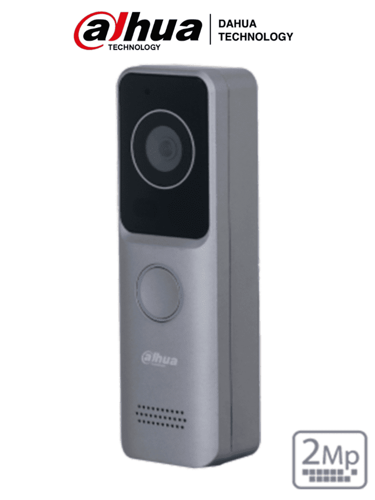 DAHUA VTO2301R-P - Frente de Calle IP/2MP/2 Vías/Audio/IR/WDR/IP65/PoE/MicroSD