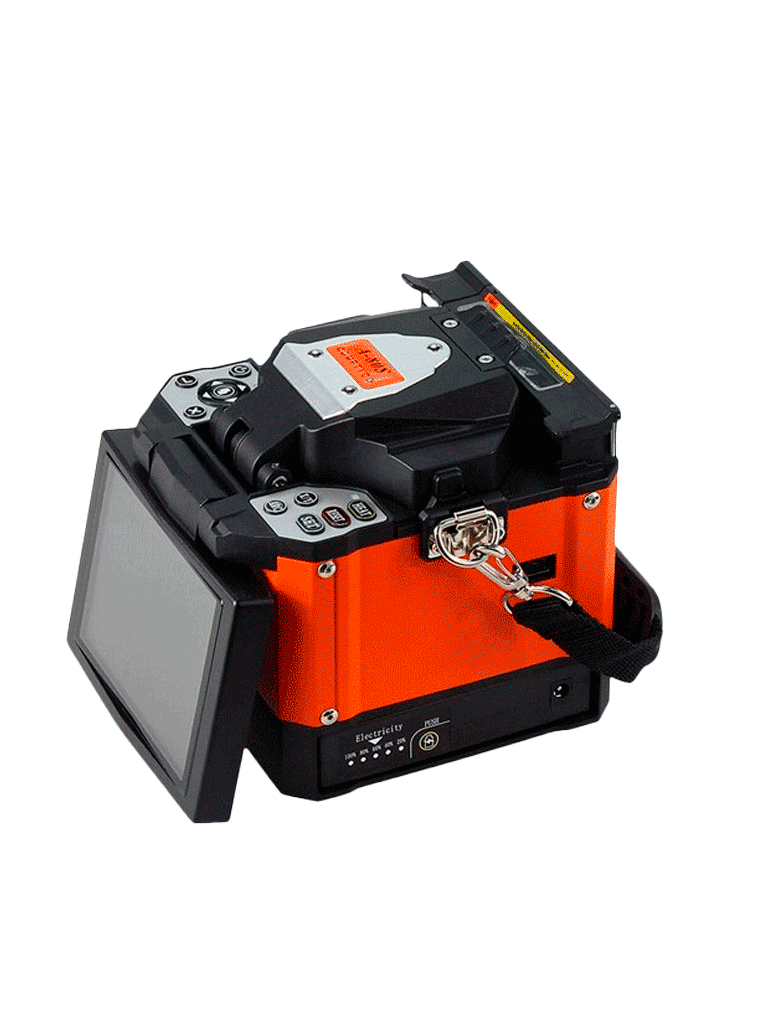 Empalmador de Fibra Óptica 3 en 1, 110V, 5200mAh, 2.5kg, Calentamiento 30s, Nuevo1m