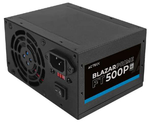 Acteck AC-938143 unidad de fuente de alimentación 500 W 20+4 pin ATX ATX Negro