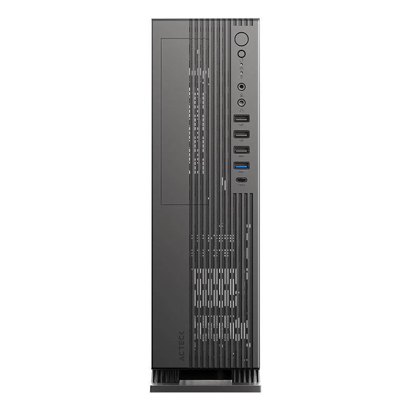 AC-943079 - GABINETE ACTECK SLIM ONEX GS455 MAX MB MICRO ATX FUENTE SFX 500W NEGRO