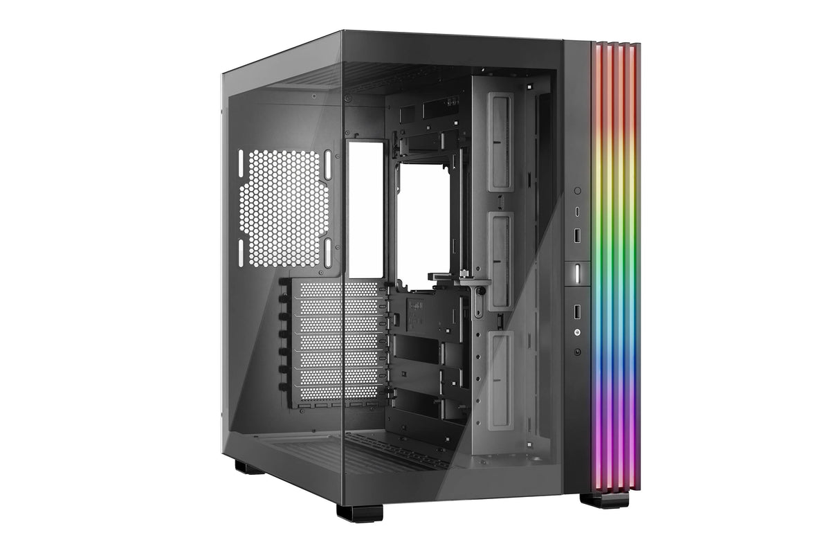Torre Gabinete Gaming Be Quiet Light Base 600 DX Black, USB 3.0, 3 Ventiladores, ATX
