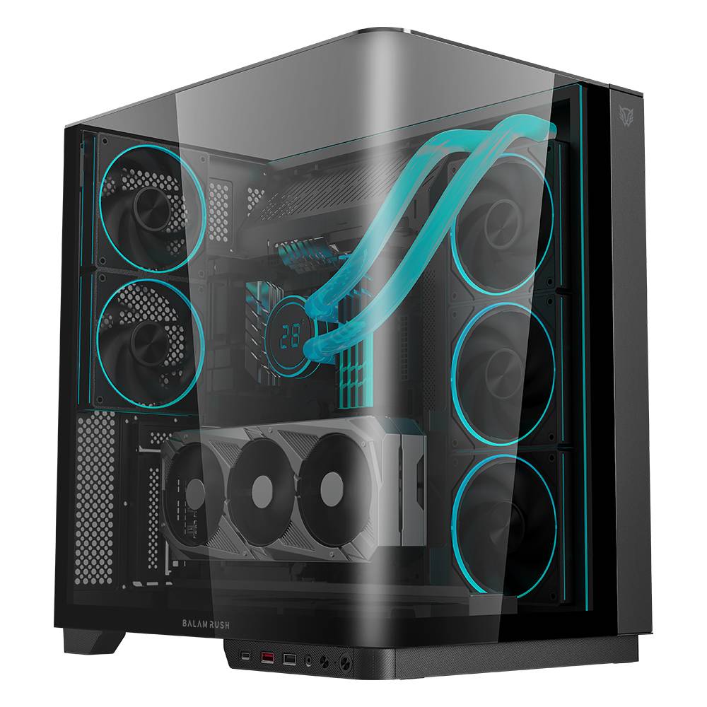 Balam Rush Gabinete Gaming TANK EXPERT CURVE 7800, Tipo: Empresarial