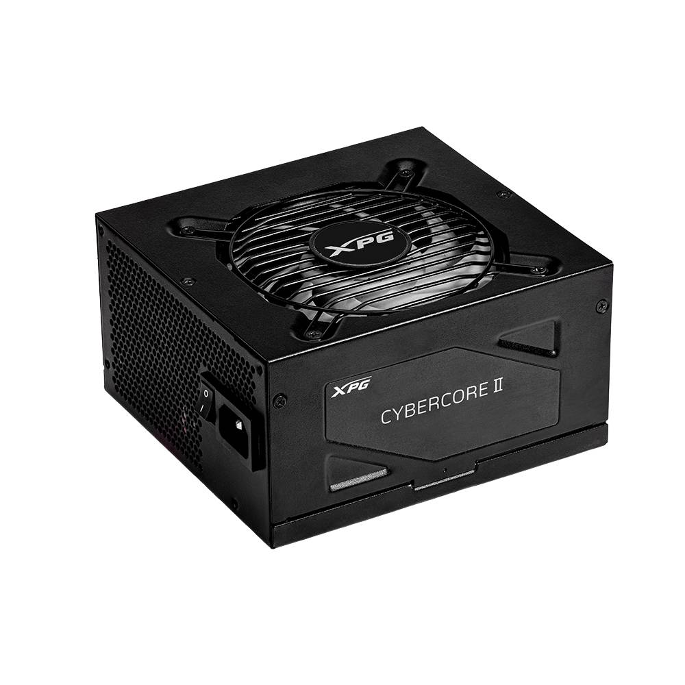 Fuente de Poder XPG CYBERCOREII 750W, Certificación 80 Plus Gold, Modular