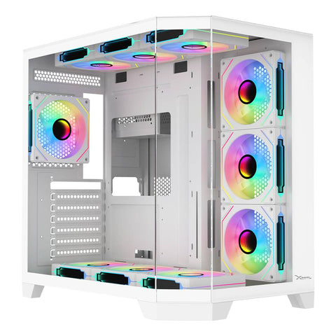 XZEAL XZ150 Midi Tower Blanco, ATX, Micro ATX, Juego, XZGAXT1W | Gabinetes de computadora
