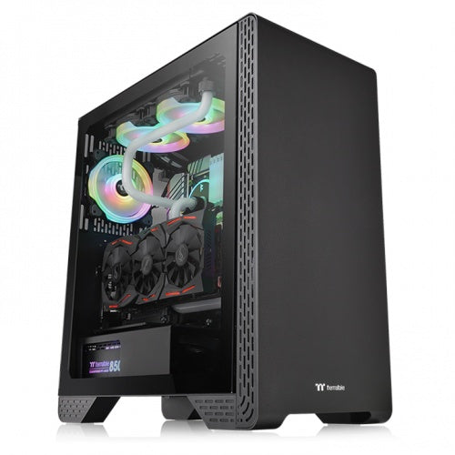 Gabinete Thermaltake View 270 TG ARGB CA-1P5-00M1WN-00 Media Torre Cristal Templado Negro