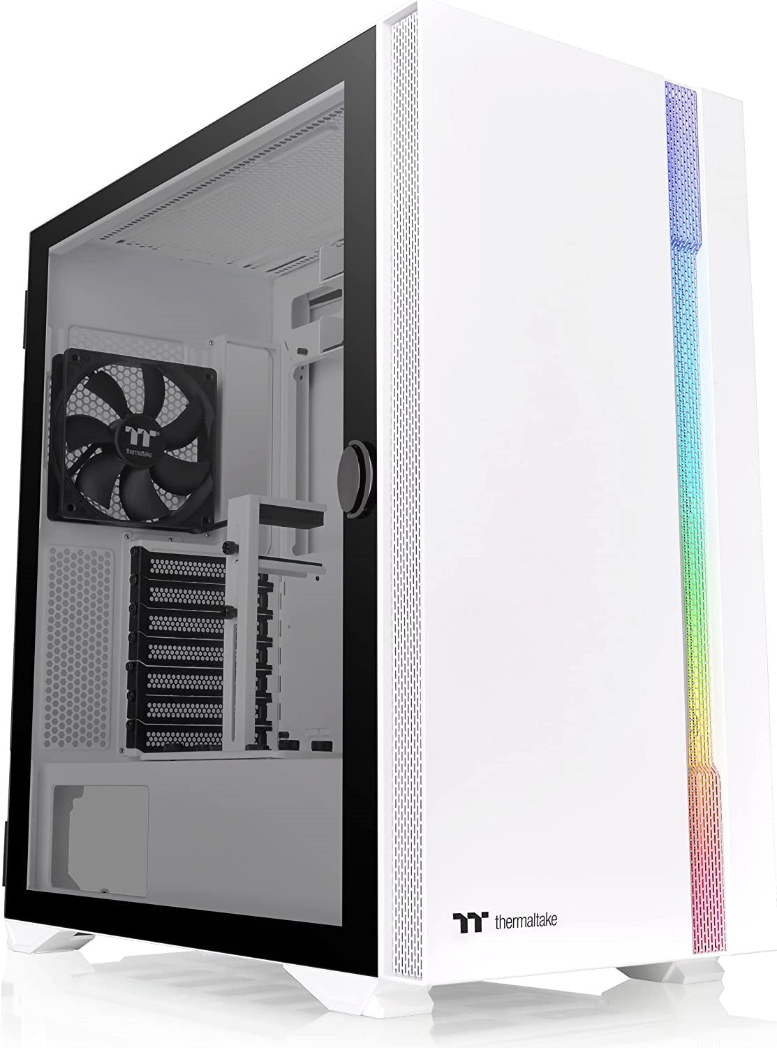 Gabinete Mid-Tower THERMALTAKE H700 TG Cristal Templado Blanco