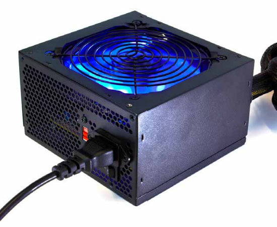Fuente de Poder Gaming VORAGO PSU-200, 600 W, 12 V, Negro