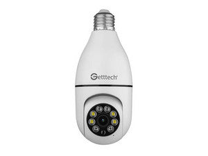 Getttech GEC-WBUB2 cámara de vigilancia Bombilla Cámara de seguridad IP Interior 1920 x 1080 Pixeles