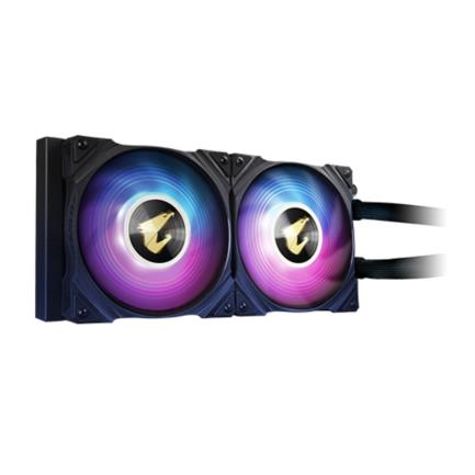 Enfriamiento Liquido CPU Gigabyte Aorus Waterforce X 240mm RGB Display LCD S1200 AM4 AM5 sTR4