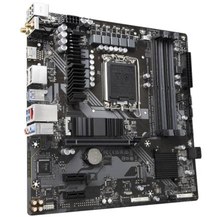 GIGABYTE B760M DS3H AX DDR4 Placa base - Soporta CPUs Intel Core de 14ª generación, VRM digital de 6+2+1 fases, hasta 5333MHz DDR4 (OC), 2xPCIe 4.0 M.2, Wi-Fi 6E, LAN de 2.5GbE, USB 3.2 Gen2 placas base Intel LGA 1700 LGA 1700 DDR4-SDRAM